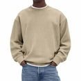 thumbnail image 1 of Njagoc3 Men's Oversized Crew Neck Long Sleeve Sweatshirt - Everyday & Lounge Wear, 1 of 6