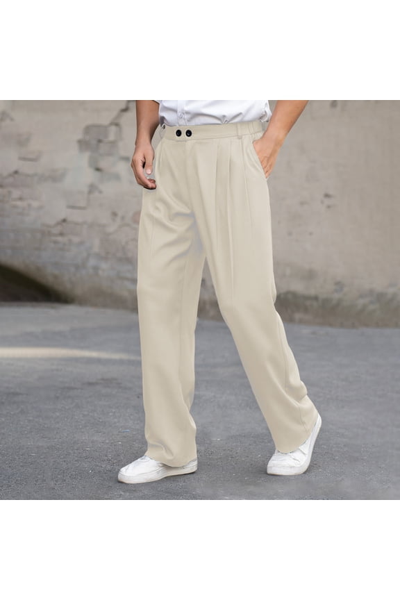 Men's Relaxed Straight-Leg Jeans - Comfortable Casual & Everyday Wear