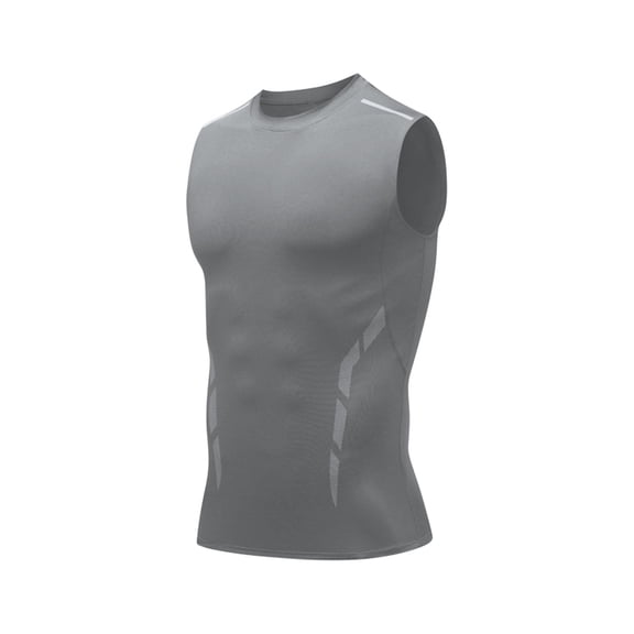 Njagoc3 Mens Athletic Compression Tank Top, Quick - Dry, Slim Fit for Summer High - Intensity Training & Running