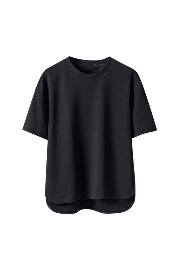 Mens Classic Fit Solid Color Essential Tee Ultra Soft Brushed Cotton Short Sleeve Crew Neck Timeless Basic Wardrobe Staple