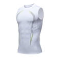 thumbnail image 1 of Njagoc3 Mens Compression Tank Top, Moisture - Wicking, Athletic Fit for Summer Gym Workouts & Sports Performance, 1 of 6