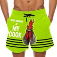 thumbnail image 1 of Njagoc3 Mens Graphic Printed Muay Thai Shorts, Bold Designs, Lightweight for Summer Martial Arts Training & Fight Nights, 1 of 6