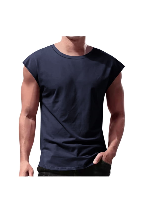 Mens Performance Sleeveless Shirt, Moisture - Wicking, Athletic Fit for Summer High - Intensity Workouts & Running