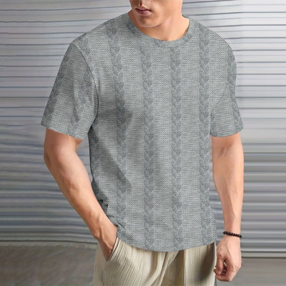 Njagoc3 Mens Short - Sleeve Quick - Dry Athletic Tee, Crew Neck, Moisture - Wicking, Summer Sports & Outdoor Top