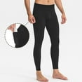 thumbnail image 1 of Njagoc3 Mens Thermal Pants, Loose Fit, Solid Color, Warm and Insulated Fabric, Comfortable and Durable, Perfect for Winter Layering and Outdoor Activities, 1 of 6