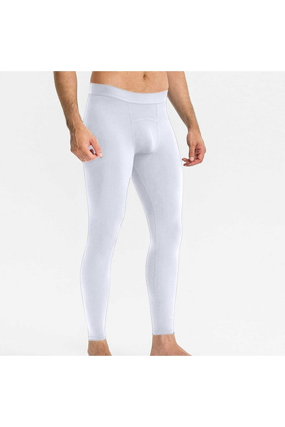 Mens Thermal Pants, Slim , Solid Color, Warm and Insulated Fabric, Comfortable and , Ideal for Cold Weather and Outdoor Activities