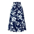 thumbnail image 1 of Njagoc3 Printed Midi Skirts with Floral & Leaf Patterns, Assorted Designs, Modern Casual Wardrobe, 1 of 5