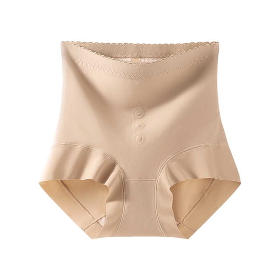 Njagoc3 Seamless Panties for Women High Waisted Tummy Control Shaping Breathable Briefs