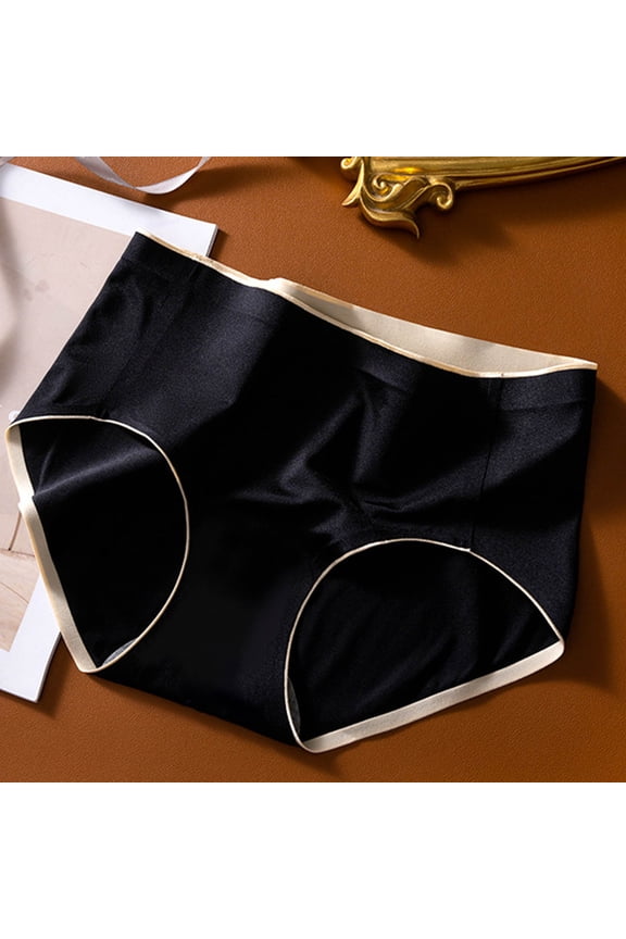 Solid Color Waisted Briefs Breathable Traceless Pants for Womens 2025