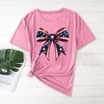 thumbnail image 1 of Njagoc3 Summer Must - Have! Women's Solid Color Round Neck Short Sleeve Printed T - Shirt, 1 of 6