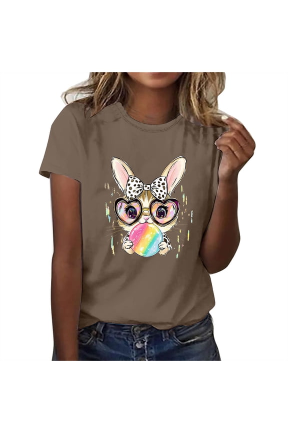 Sushi Rabbit Graphic Tee - Kawaii Japanese Food Print, Relaxed Fit for Anime Conventions