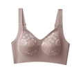 thumbnail image 1 of Njagoc3 Wireless Bras for Women Lace Trim Push Up Bra Breathable Comfort Bra Seamless Everyday Bra, 1 of 5