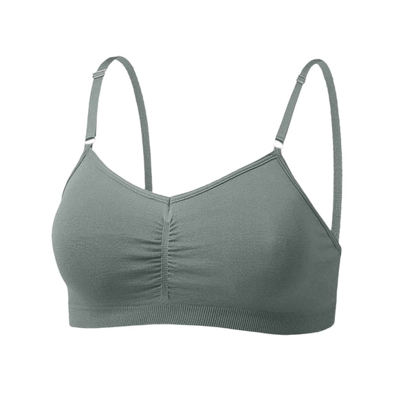 Njagoc3 Wireless Bras for Women, No Underwire Everyday Bralettes, Lightly Padded Support Bra Adjustable Full Coverage