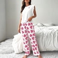 thumbnail image 1 of Njagoc3 Women's Short Sleeve Floral Print Pajama Set - Patterned, Feminine Style, Summer & Sleep Wear, 1 of 5