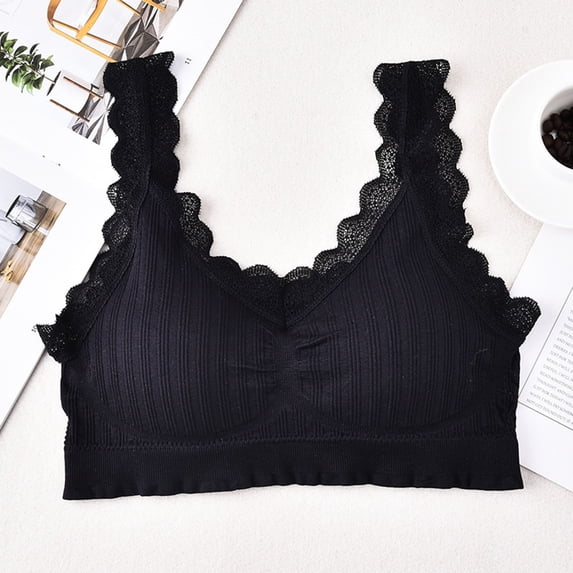 Njagoc3 Women's Sleep Bra Plus Size Wireless Ultra Soft No Underwire Comfort Nighttime Bra