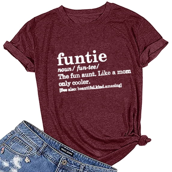 Njagoc3 Women’s Vintage Letter Graphic Crewneck Short Sleeve Casual T-Shirt – Retro Style Essential