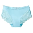 thumbnail image 1 of Njagoc3 Women's Wide-Band Lace Mid-Rise Panties - Supportive Romantic Everyday Wear, 1 of 1