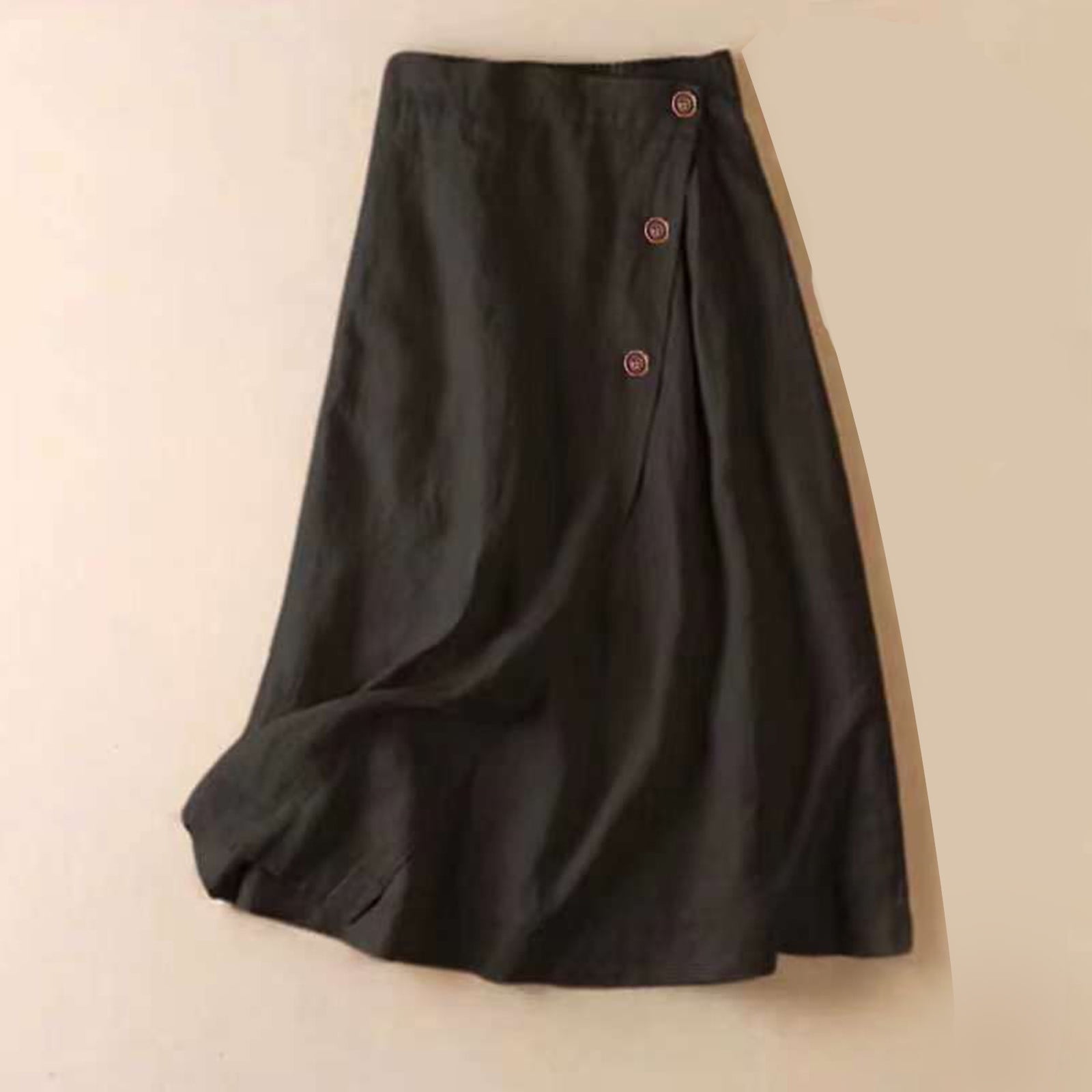 High Waisted Summer Satin Skirts