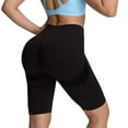 thumbnail image 1 of Njagoc3 Womens High - Waisted Tummy - Control Biker Shorts - Stretch Compression for Summer Workout & Athleisure, 1 of 6