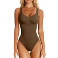 thumbnail image 1 of Njagoc3 Womens Solid Color Sleeveless Spaghetti Strap Ribbed Stretchy Yoga Jumpsuit, 1 of 6