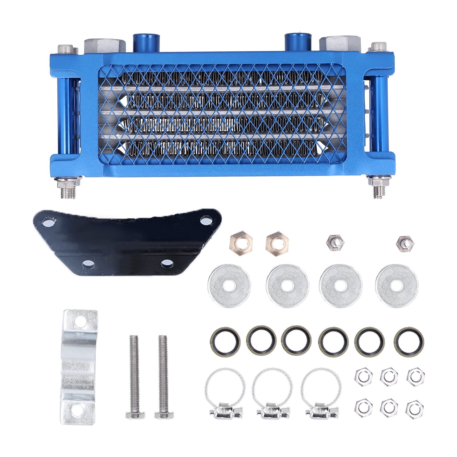 Njide Engine Oil Cooler Kit Cooling Radiator Universal for 125cc‑250cc ...