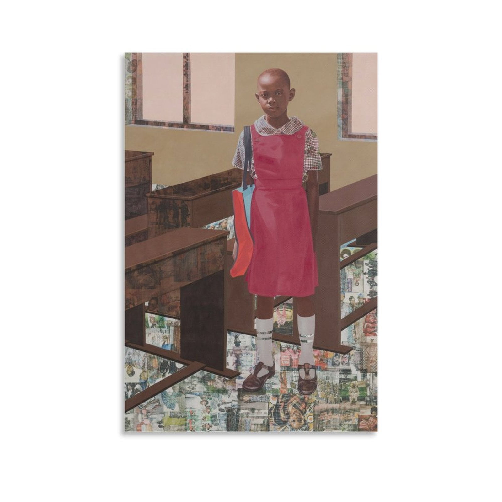 Njideka Akunyili Crosby America Poster Painter Poster Cool Artworks ...