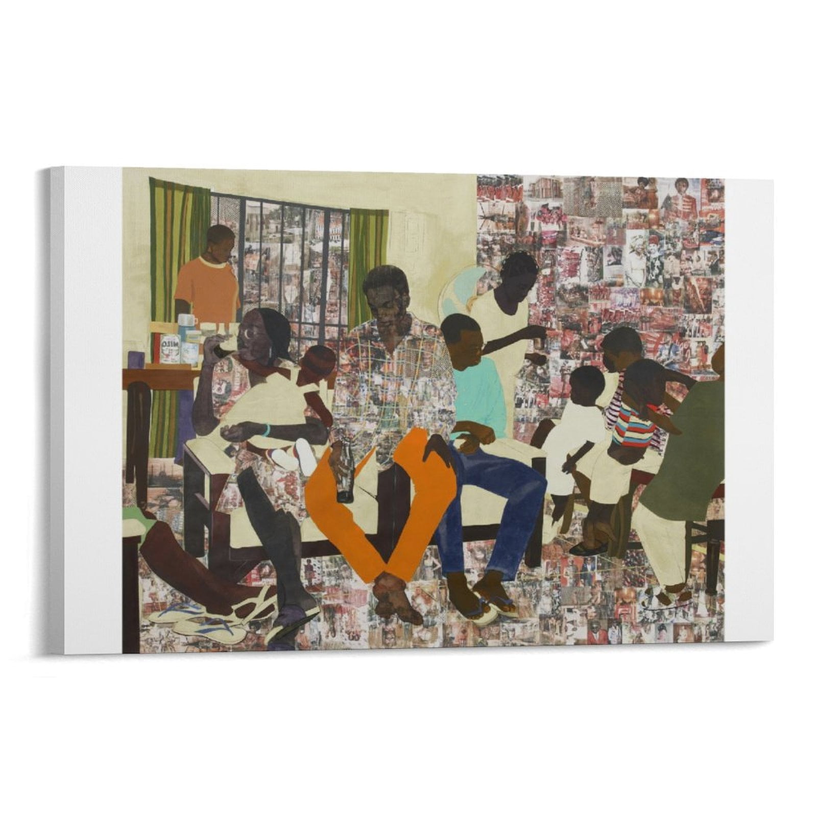 Njideka Akunyili Crosby American Artist Poster Wall Art Poster Gifts ...