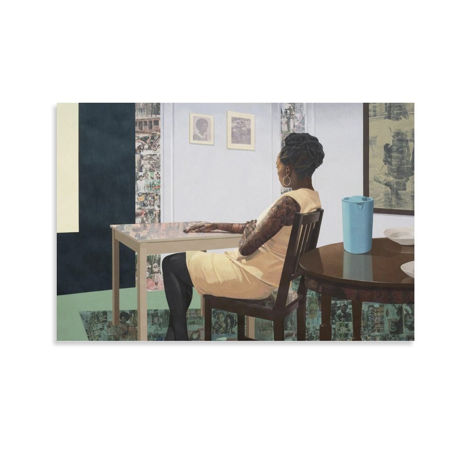 Njideka Akunyili Crosby Artist Painting American Poster Print Photo Art ...