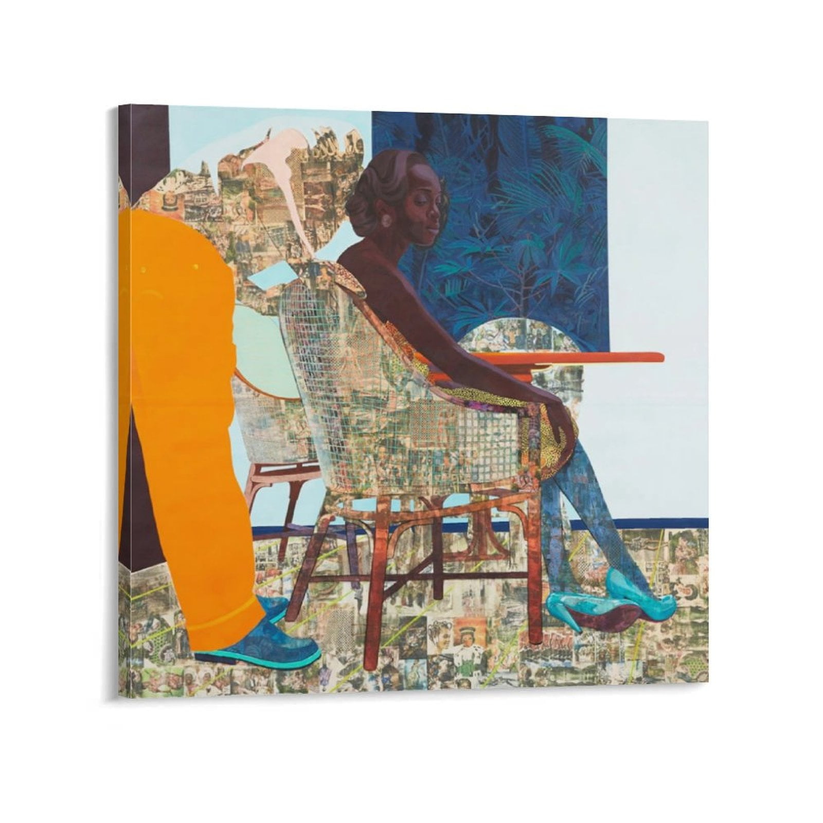 Njideka Akunyili Crosby Artist Painting Poster American Poster ...