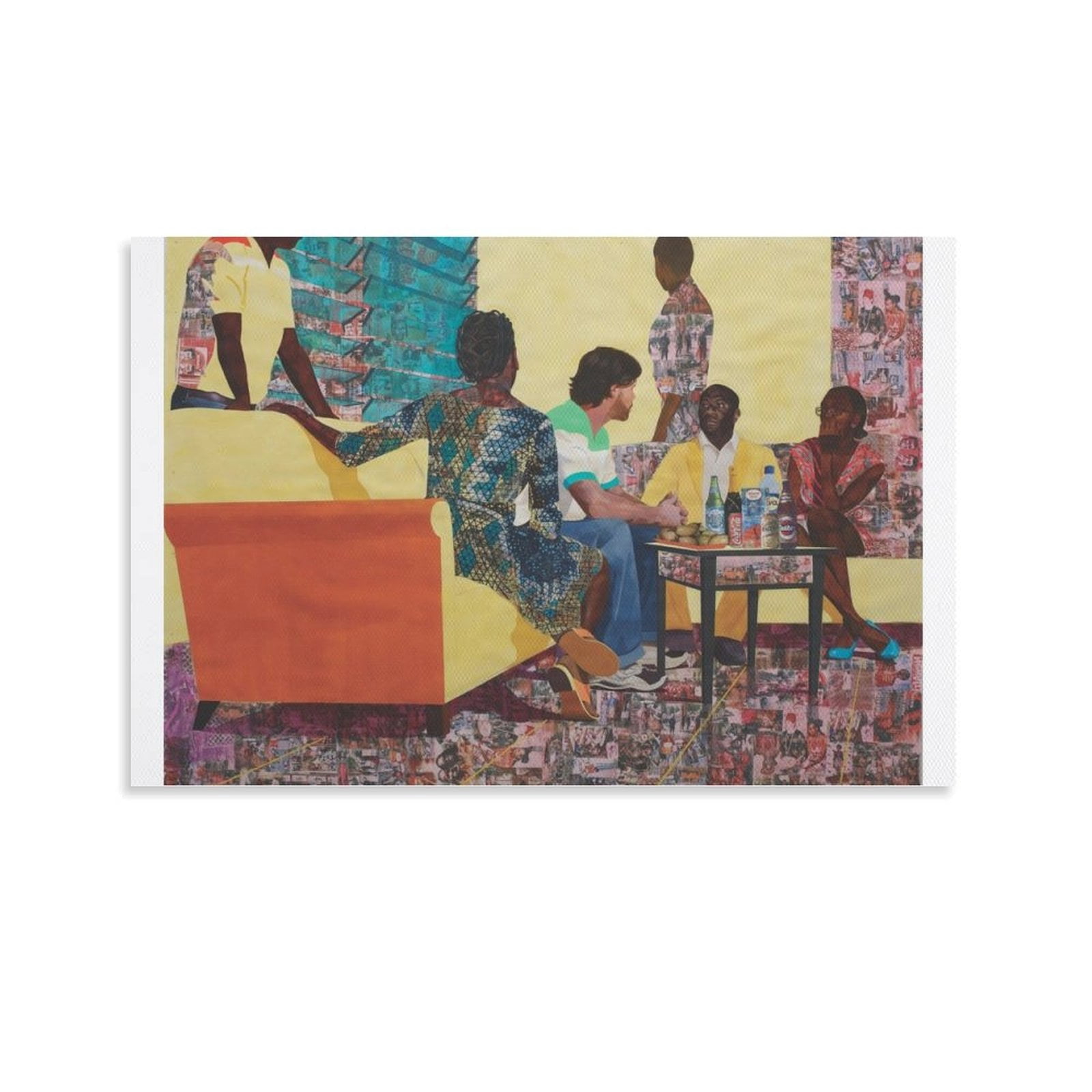 Njideka Akunyili Crosby Artist Poster Picture Print Wall Art Poster ...