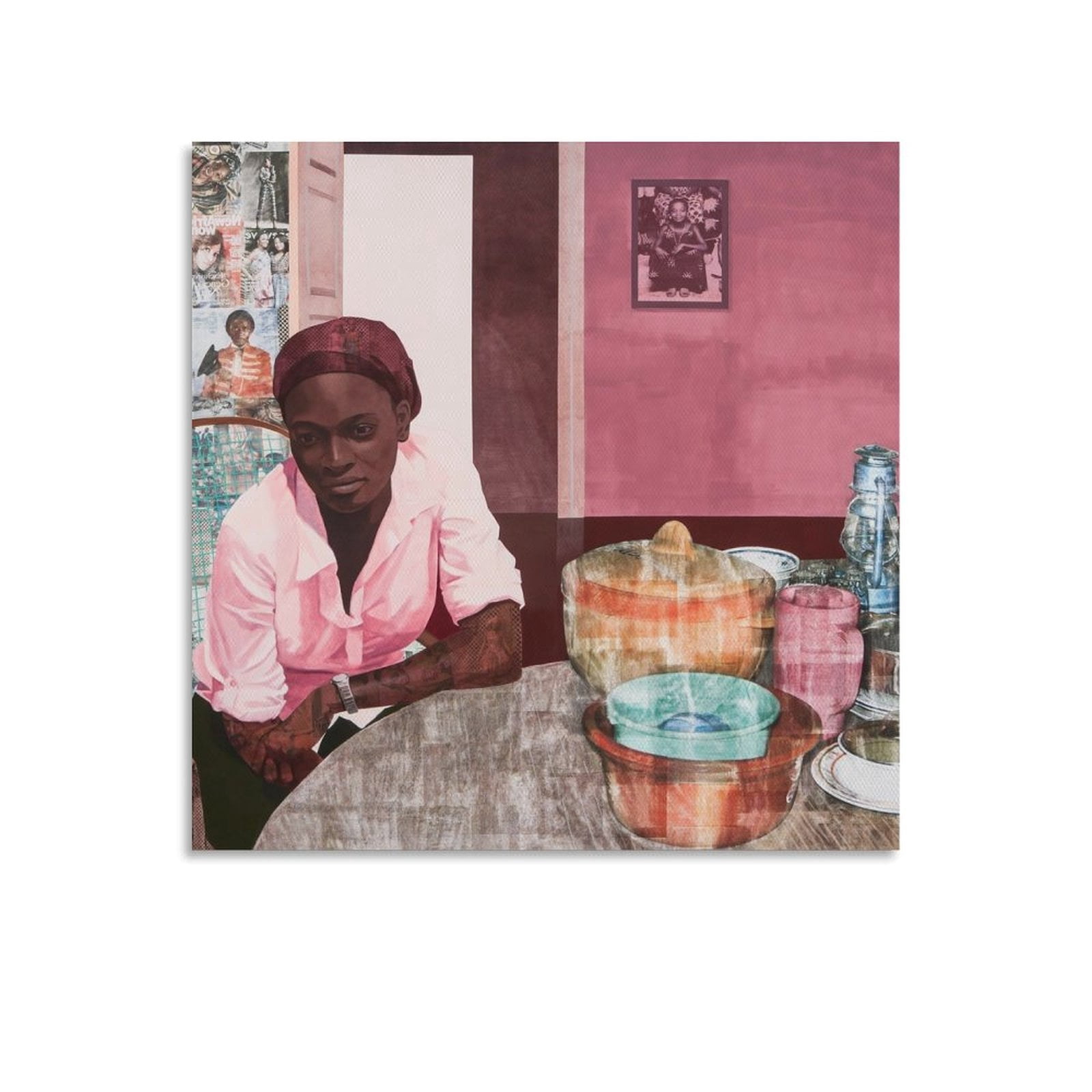 Njideka Akunyili Crosby Poster American Poster Decorative Painting ...