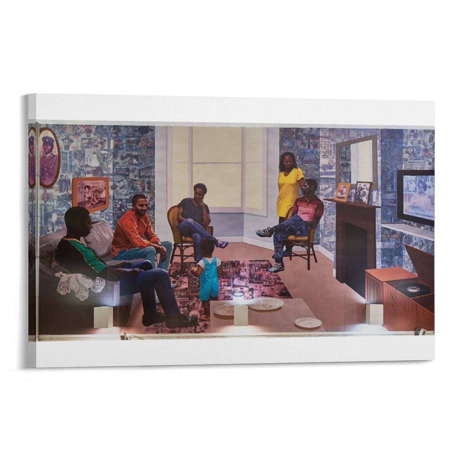 Njideka Akunyili Crosby Poster Painting Canvas Wall Art Prints Poster ...