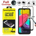 thumbnail image 1 of Njjex [1-Pack] for Samsung Galaxy A11 A12 A13 A14 5G A21 A02S A03S A42 A52 A71 5G Tempered Glass Screen Protector, Anti-Scratch, Anti-Fingerprint, Bubble Free, 1 of 5