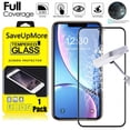 thumbnail image 1 of Njjex [1-Pack] for iPhone XR 11 / iPhone 12 / 11 Pro Max Tempered Glass Screen Protector, 3D Full Coverage, Anti-Scratch, Anti-Fingerprint, Bubble Free, Edge to Edge Protection, 1 of 9