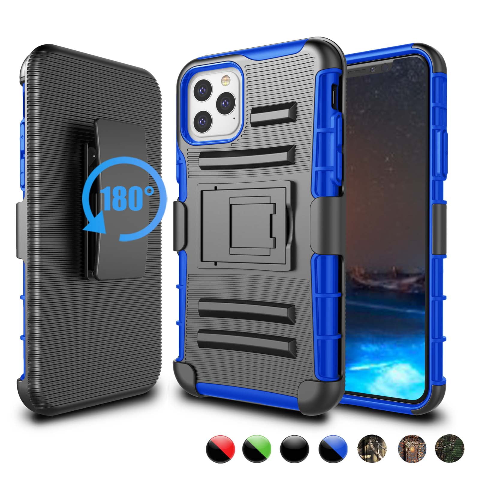 Njjex for 2019 Apple iPhone 11 / 11 Pro / 11 Pro Max Cases Holster Belt ...