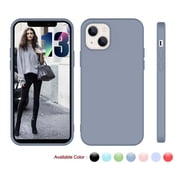 Njjex Cases for 2021 Apple iPhone 13 Pro Max, 13 Pro, 13 Mini, Liquid Silicone Gel Rubber Shockproof Case Ultra Thin Slim Matte Surface Protective Case Cover