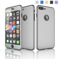 thumbnail image 1 of Njjex Cases For 5.5" iPhone 8 Plus / iPhone 7 Plus, Njjex Full Body Hard Case 360 Degree Protective Case For iPhone 8 Plus 5.5" with Tempered Glass Screen Protector For iPhone 7 Plus -Sliver, 1 of 3