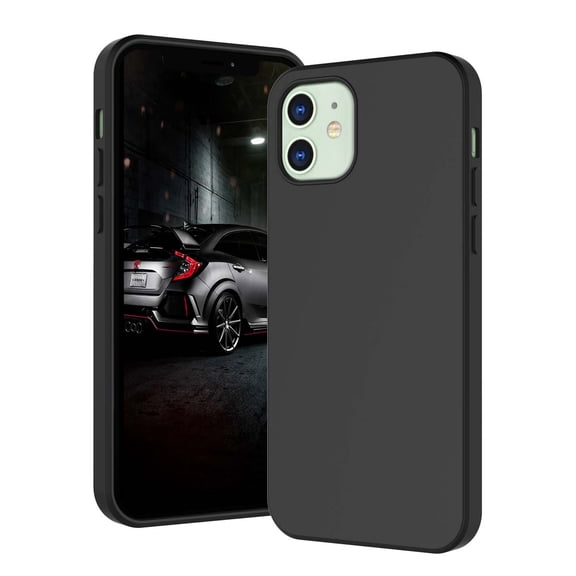 Njjex Cases Cover for 2020 Apple iPhone 12 Pro, iPhone 12 Mini, 12 Pro Max, iPhone 12, Njjex Soft Silicone Gel Rubber Bumper Phone Case Anti-Scratch Hard Shell Shockproof Protective Case Cover