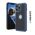 thumbnail image 1 of Njjex Cases for iPhone XR 13 13 Mini 13 Pro Max, [Shock Absorption] Drop Protection Hybrid Dual Layer Armor Defender Protective Case Cover -Blue, 1 of 7