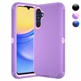 thumbnail image 1 of Njjex Galaxy A15 5G Cases,Sturdy Phone Case for Samsung A15 5G 6.5",Full-Body Shockproof Protection Heavy Duty Hard Plastic & Shock Absorption Rubber Bumper 3-in-1 Case Cover - Purple, 1 of 6