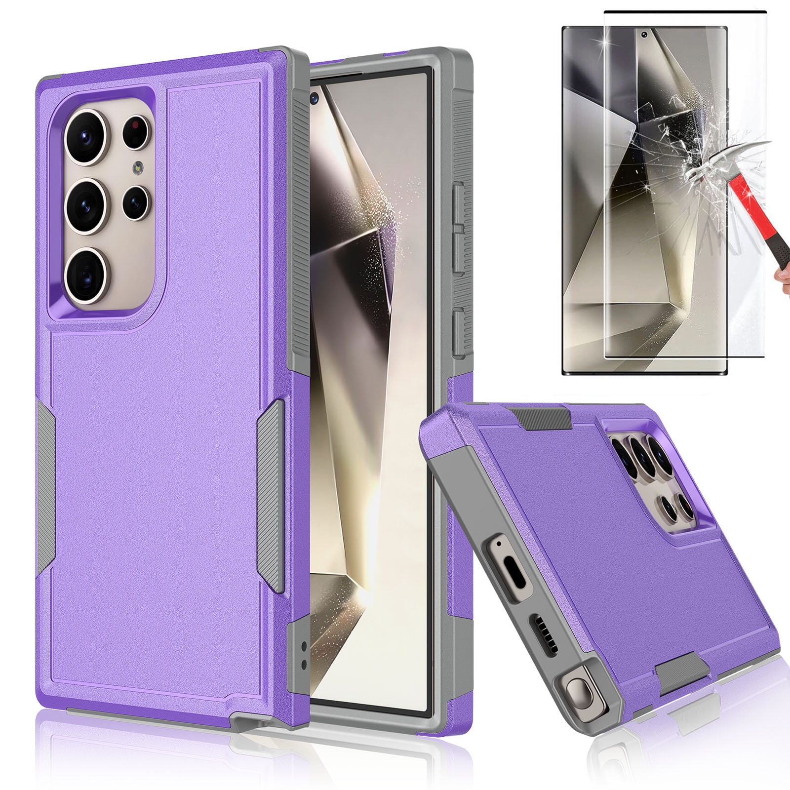 Funda Spigen Liquid Air Samsung Galaxy S24 Ultra Deep Purple Case - Shop