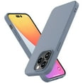 thumbnail image 1 of Njjex Liquid Silicone Case for iPhone 14 ,14 Pro ,iPhone 14 Plus ,iPhone 14 Pro Max , Full Body Protective Cover, Shockproof, Slim Phone Case, Anti-Scratch Soft Microfiber Lining,(Gray), 1 of 8