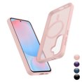 thumbnail image 1 of Njjex Magnetic Case for Samsung Galaxy S24 FE 5G Case 6.7",Cute Luxruy Clear Slim Case, Rugged Shockproof Protective Transparent Cell Phone Cover,Pink, 1 of 6