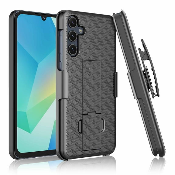 Njjex for Military-Grade Motorola Moto G Stylus 5G 2025 Case with Belt Clip & Kickstand – Shockproof Holster Cover, Full Protective Rugged Phone Case Cover for Moto G Stylus 5G 2025 - Black