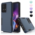 thumbnail image 1 of Njjex for Moto G Stylus 2024 5G Phone Case,Shockproof Dust/Drop Proof 2-Layer Full Body Protective Heavy Duty Durable Rugged Hybrid Cover for Motorola Moto G Stylus 2024 5G,Blue, 1 of 6