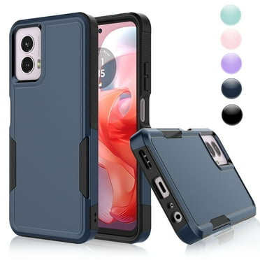 Njjex for Motorola Moto G Stylus 5G 2023 Phone Case,360 Full Body Shockproof Heavy Duty Protection With Tempered Glass Screen Protector Case Cover for Moto G Stylus 5G 2023 (Blue)