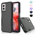 thumbnail image 1 of Njjex Rugged Case for Motorola Moto G Power 5G 2024 | Heavy Duty Shockproof Cover | Dual Layer Protective Case for 6.7" Moto G Power (AT&T/T-Mobile/Verizon/Unlocked) - Black, 1 of 6