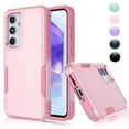 thumbnail image 1 of Njjex Samsung Galaxy A35 Shockproof Dust/Drop Proof Phone Case, Pink, 1 of 6