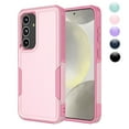 thumbnail image 1 of Njjex for Samsung Galaxy S24 5G Phone Case,Shockproof Dust/Drop Proof 2-Layer Full Body Protective Heavy Duty Durable Rugged Hybrid Cover for Galaxy S24 5G,Pink, 1 of 6