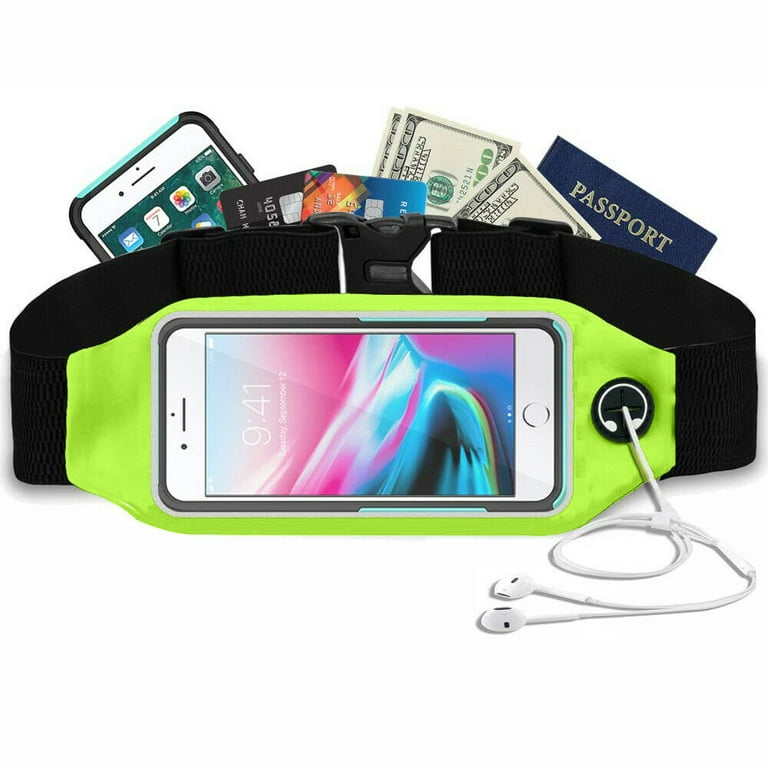 Njjex Waterproof Sports Runner Fanny Pack Waist Bum Pouch Running